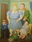 The General And His Family by Fernando Botero